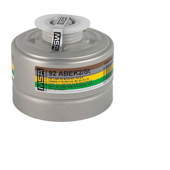 Auer Kombinationsfilter 92 ABEK /ST /A2, B2, E2, K1-P2 R D