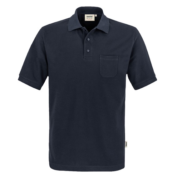 HAKRO 812 POCKET MIKRALINAR tinte - Polo-Shirt
