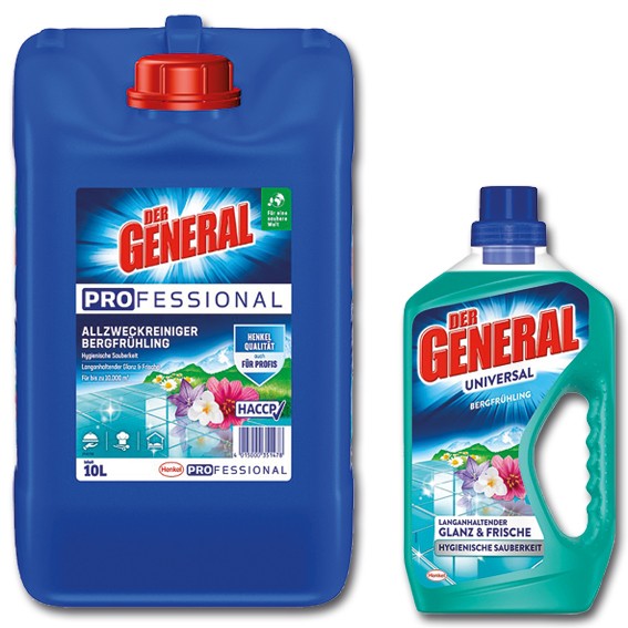 DER GENERAL Bergfrühling - Allzweckreiniger