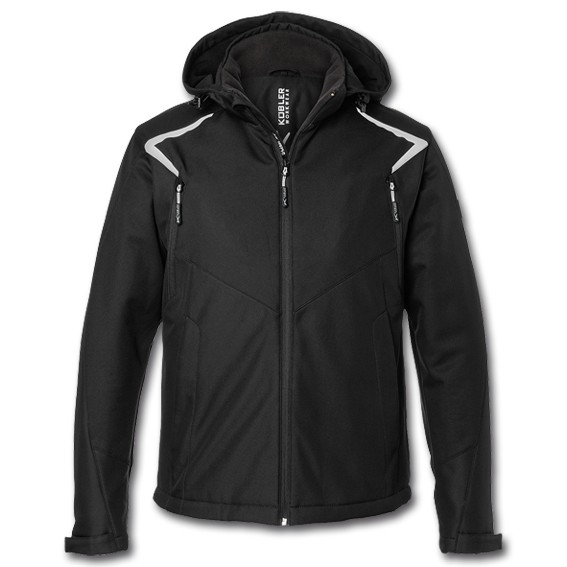 KÜBLER BODYFORCE Winter 1325 schwarz - Softshell-Jacke