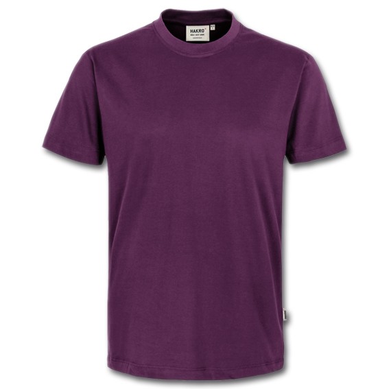 HAKRO 292 CLASSIC aubergine - T-Shirt