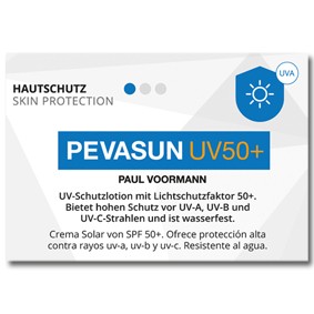 Goldbeck Sticker Paul Voormann "Pevasun UV50 plus "