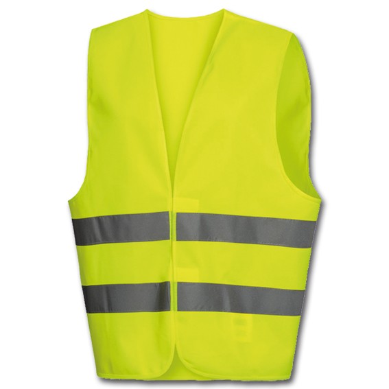 Warnschutz-Weste leuchtgelb "Brandschutzhelfer"