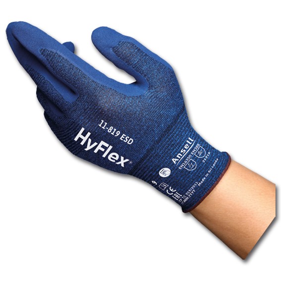 Ansell HYFLEX 11-819 - ESD - Schutzhandschuhe