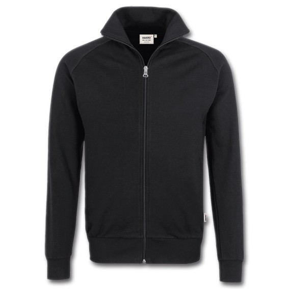 HAKRO 606 schwarz - College-Jacke