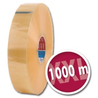 tesapack 4024 transparent - 1000 m Acrylat - PP-Automatenpackband Geeignet für die Verarbeitung mit Verpackungsautomaten