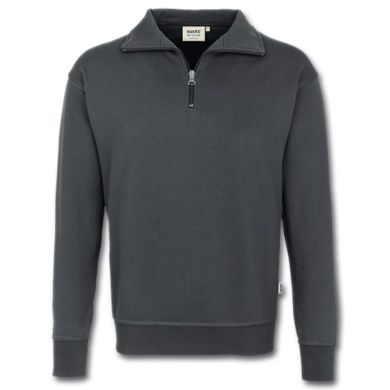 HAKRO 451 PREMIUM anthrazit - Zip-Sweatshirt