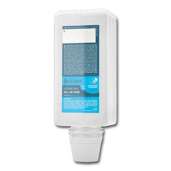 HERWESAN ALL-IN-ONE - Hautschutz 1 l, Softflasche