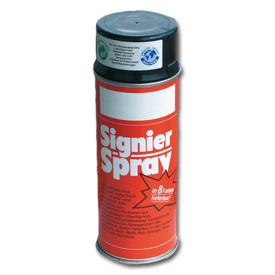 Signierspray schwarz