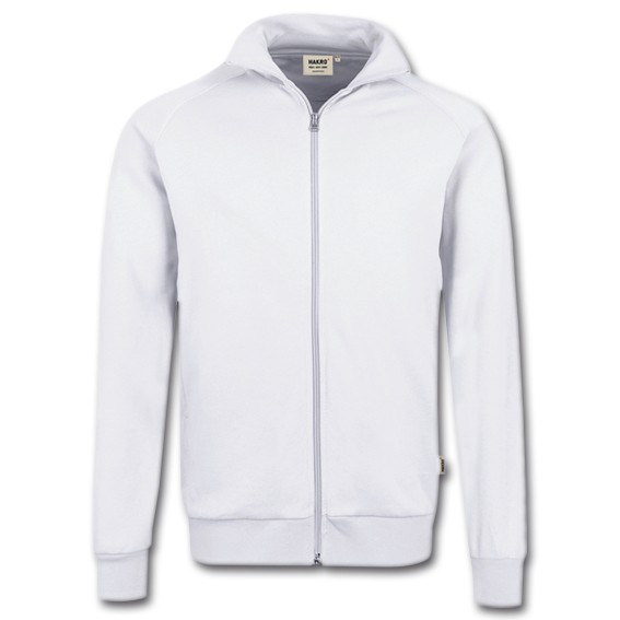 HAKRO 606 weiß - College-Jacke