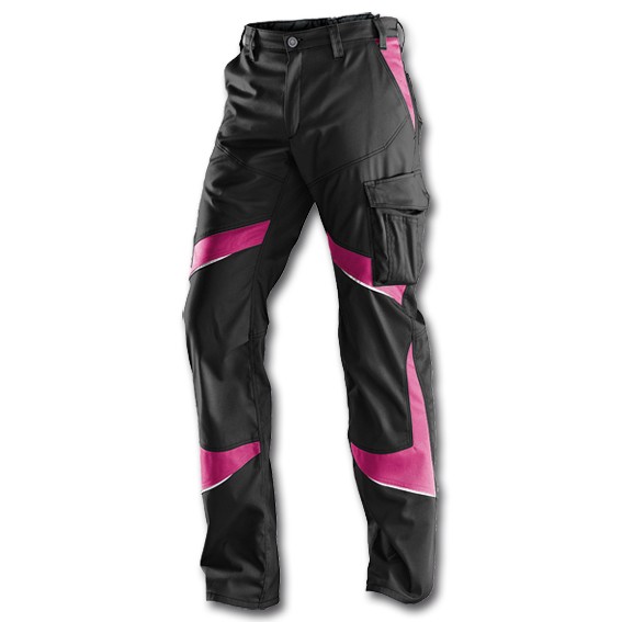 KÜBLER ACTIVIQ 2550 schwarz/pink - Damenhose