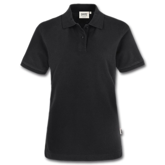 HAKRO 224 TOP WOMEN schwarz - Polo-Shirt