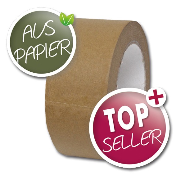 Papier-Packband braun 50 m