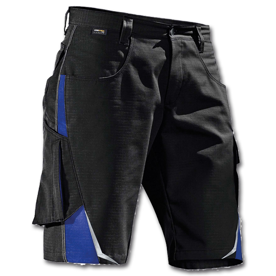 KÜBLER PULSSCHLAG 2524 schwarz/kbl.blau - Shorts | Shorts, Bermudas |  Berufsbekleidung | Arbeitsschutz | STRENGE SHOP