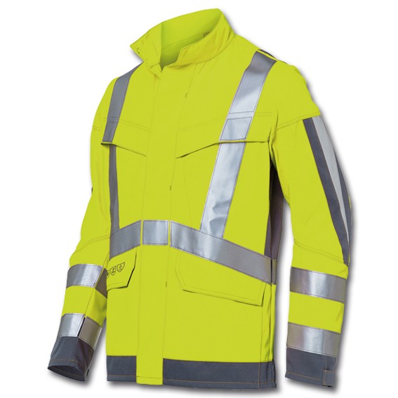 KÜBLER PROTECTIQ HIGH VIS arc1 PSA 3 1393 warngelb/anthrazit - Jacke