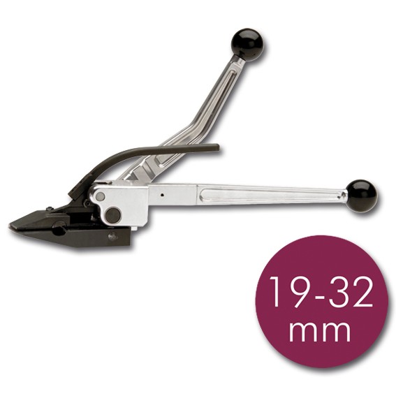 Stahlband-Rundspanner mit Messer 19-32 mm