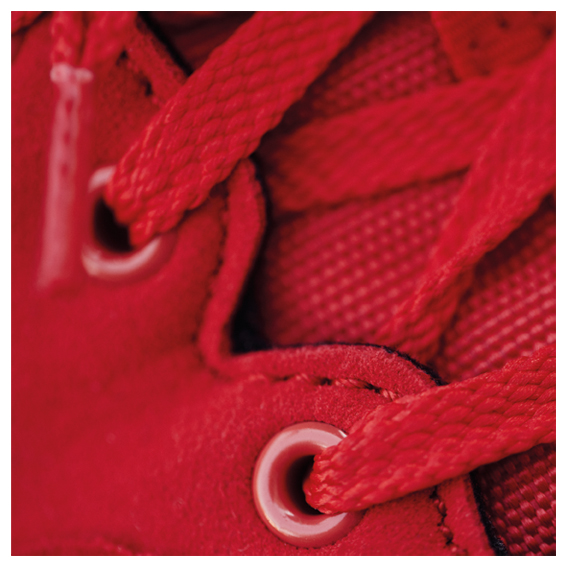 ELTEN Deluxe GTX Mid ESD S3 Ci - Zapatos De Seguridad Para Hombre Y Mujer, Piel, Puntera De Acero, Ligeros, Deportivos, Negro/Rojo, Talla 40