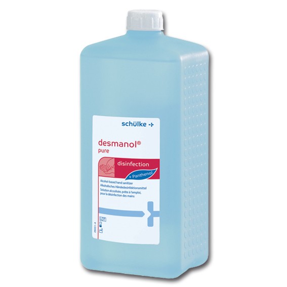 DESMANOL pure - Händedesinfektionsmittel 1 l, Flasche