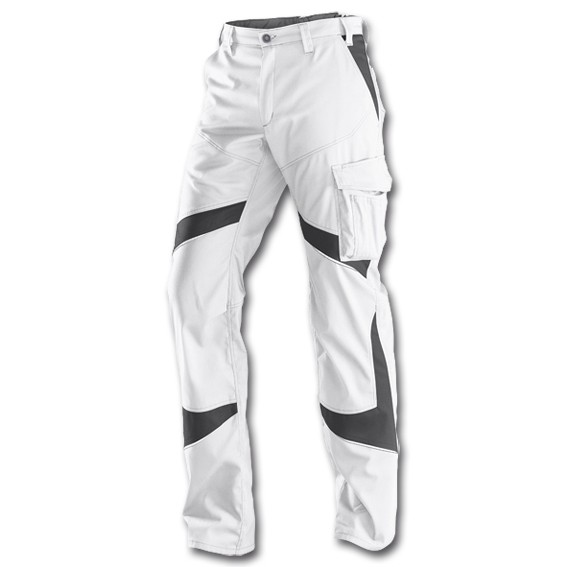KÜBLER ACTIVIQ 2550 weiß/anthrazit - Damenhose