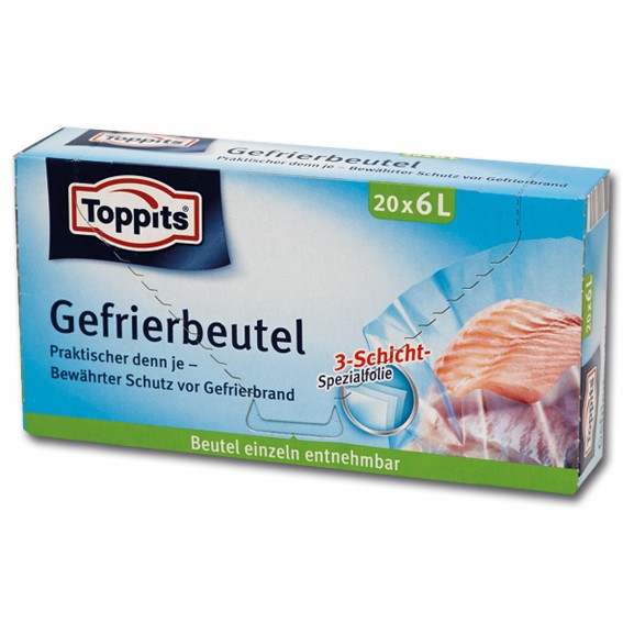 Gefrierbeutel 6 l