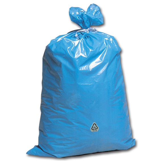 Müllsäcke Abfallsäcke Müllbeutel 120 L Extra Stark 6 Rollen Blau Mülltüte