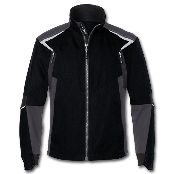 KÜBLER BODYFORCE 1125 schwarz/anthrazit - Jacke