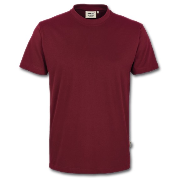 HAKRO 292 CLASSIC weinrot - T-Shirt