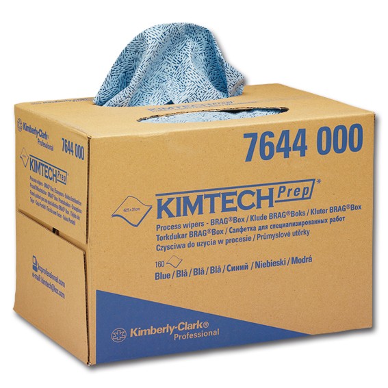 K.C. KIMTECH 7644 - 42,6 x 30,7 cm - blau - Wischtücher Brag Box