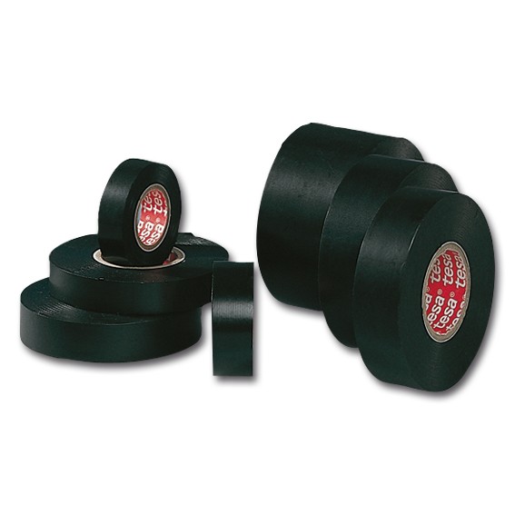tesaflex 4163 Premium schwarz - Isolierband