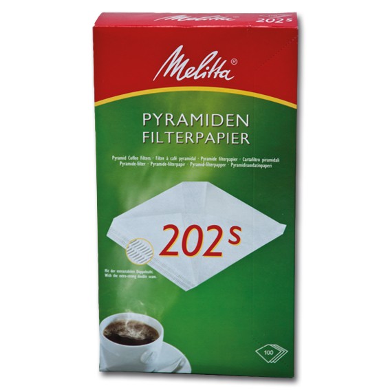 Melitta Pyramiden-Filtertüten 202S