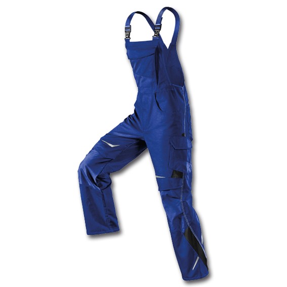 KÜBLER PULSSCHLAG 3324 kbl.blau/schwarz - Latzhose